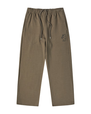 BASIC AC BEAR PANTS COCOA