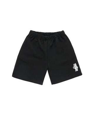 KIDS BASIC AC BEAR SHORT PANTS BLACK