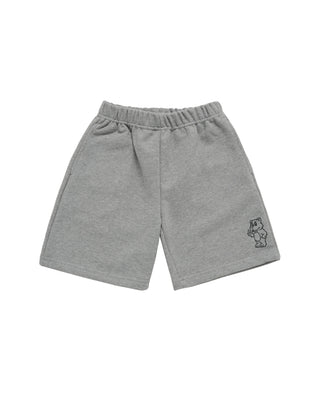 KIDS BASIC AC BEAR SHORT PANTS MELANGE