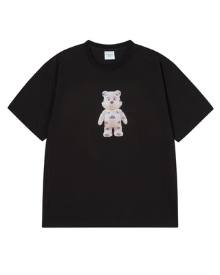 CERAMIC AC BEAR SHORT SLEEVE T-SHIRT BLACK