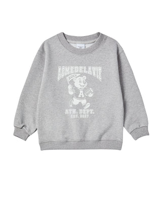 KIDS FOOTBALL AC BEAR SWEATSHIRT MELANGE