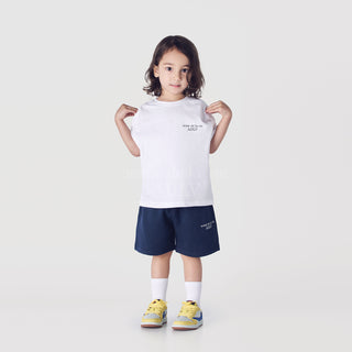 KIDS BASIC LOGO SHORT SLEEVE T-SHIRT WHITE