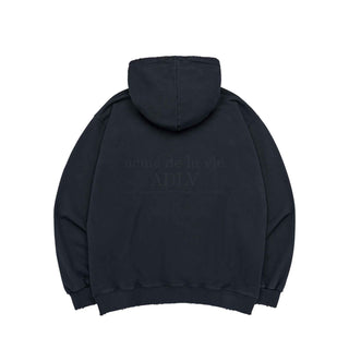 CYL4AS CREATURE DESTROYED HOODIE CHARCOAL