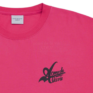 BIG LOGO 2 PRINTING SHORT SLEEVE T-SHIRT PINK