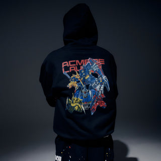 MOBILE SUIT Z GUNDAM MOBILE SUIT HOODIE BLACK