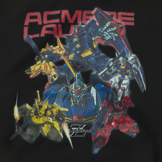 MOBILE SUIT Z GUNDAM MOBILE SUIT HOODIE BLACK