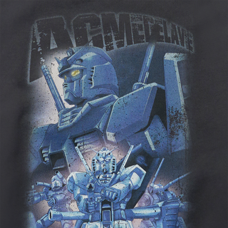 MOBILE SUIT GUNDAM OPERATION V BIO WASHING HOODIE CHARCOAL
