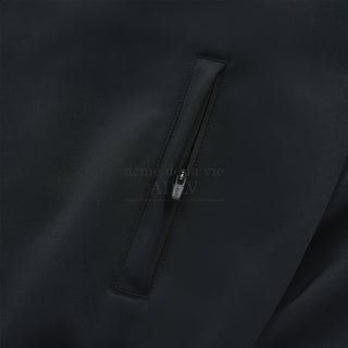 SYMBOL LOGO TRACK JACKET BLACK