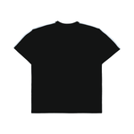 Load image into Gallery viewer, BASIC LOGO EMBOSS PRINTING TRACK SHORT SLEEVE T-SHIRT BLACK
