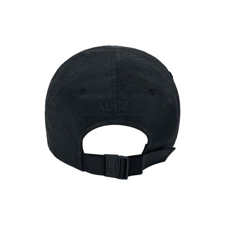 CIRCLE NEW SYMBOL NYLON BALL CAP BLACK