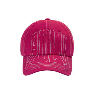 ADLV FRONT STITCH BALL CAP PINK