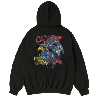 MOBILE SUIT Z GUNDAM MOBILE SUIT HOODIE BLACK