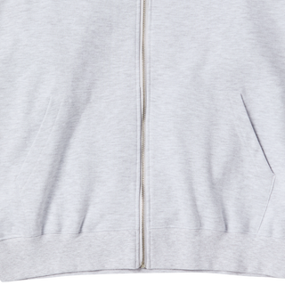 MOBILE SUIT GUNDAM BASIC LOGO HOODIE ZIP UP MELANGE