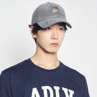 AC BEAR CORDUROY POINT BALL CAP CHARCOAL