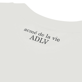 MINI BABY FACE YELLOW SHIRT SHORT SLEEVE T-SHIRT CREAM