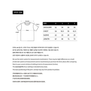 AC BEAR FACE SHORT SLEEVE T-SHIRT CHARCOAL