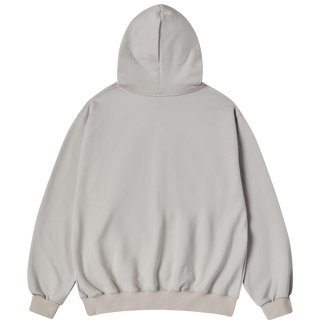 MOBILE SUIT GUNDAM OPERATION V BIO WASHING HOODIE LIGHT GRAY