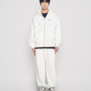 AC BEAR BASIC LOGO ZURRY PANTS CREAM