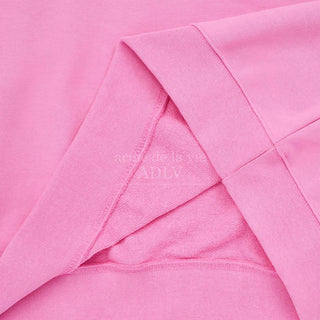 SCRIPT LOGO PRINTING SWEAT SHIRT PINK