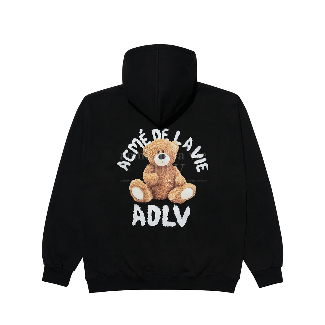 Teddy bear hoodie online black