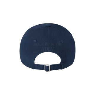 BASIC SMALL LOGO BALL CAP NAVY