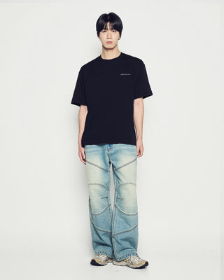 REFLECTION BASIC LOGO SHORT SLEEVE T-SHIRT BLACK