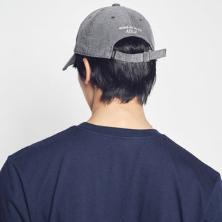 AC BEAR CORDUROY POINT BALL CAP CHARCOAL