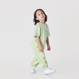 KIDS BASIC LOGO SHORT SLEEVE T-SHIRT LIGHT GREEN