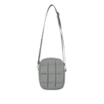 Load image into Gallery viewer, NEW SYMBOL RIVET QUILTING MINI CROSS BAG GRAY
