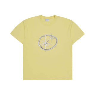 CREATURE PLANET LOGO SHORT SLEEVE T-SHIRT YELLOW