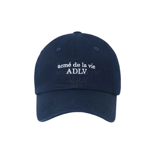 BASIC SMALL LOGO BALL CAP NAVY