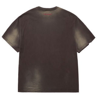 MOBILE SUIT GUNDAM CHAR'S COUNTERATTACK WASHING SHORT SLEEVE T-SHIRT COCOA