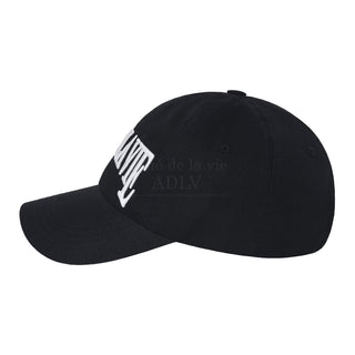 AE LOGO BALL CAP BLACK