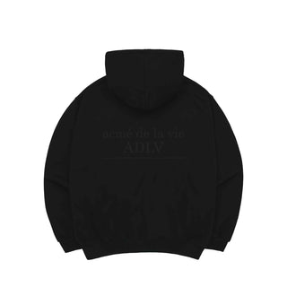 CLEAR BEAR HOODIE BLACK