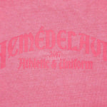 Load image into Gallery viewer, MIDDLE AGE LOGO PIGMENT WASHING SHORT SLEEVE T-SHIRT PINK
