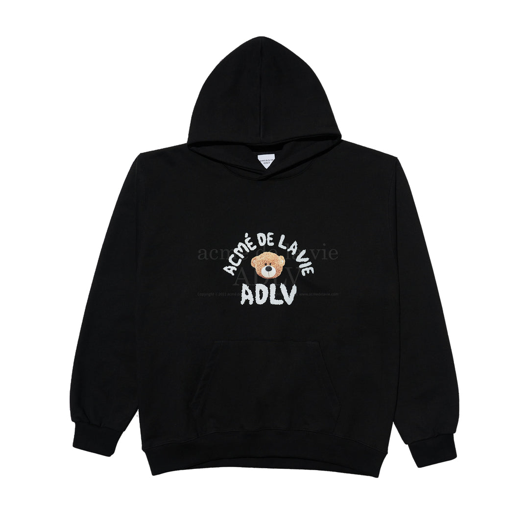 Teddy discount hoodie black