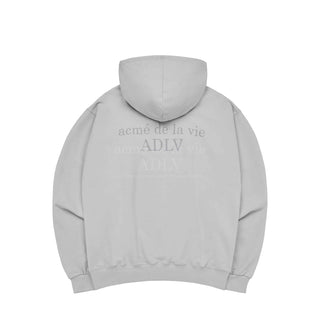 GREY FUZZY RABBIT HOODIE GREY