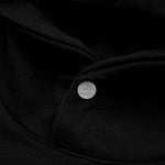 Load image into Gallery viewer, FUZZY NEW SYMBOL LOGO HOODIE BLACK
