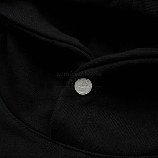 FUZZY NEW SYMBOL LOGO HOODIE BLACK