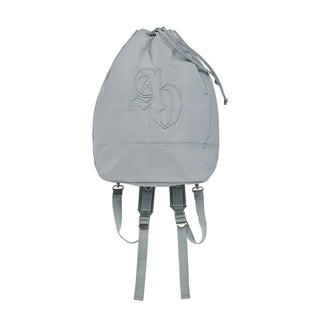 NEW SYMBOL LOGO TWO WAY GYM SACK GRAY