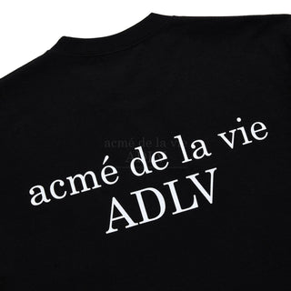 ADLV BABY FACE SHORT SLEEVE T-SHIRT BLACK LIP STICK