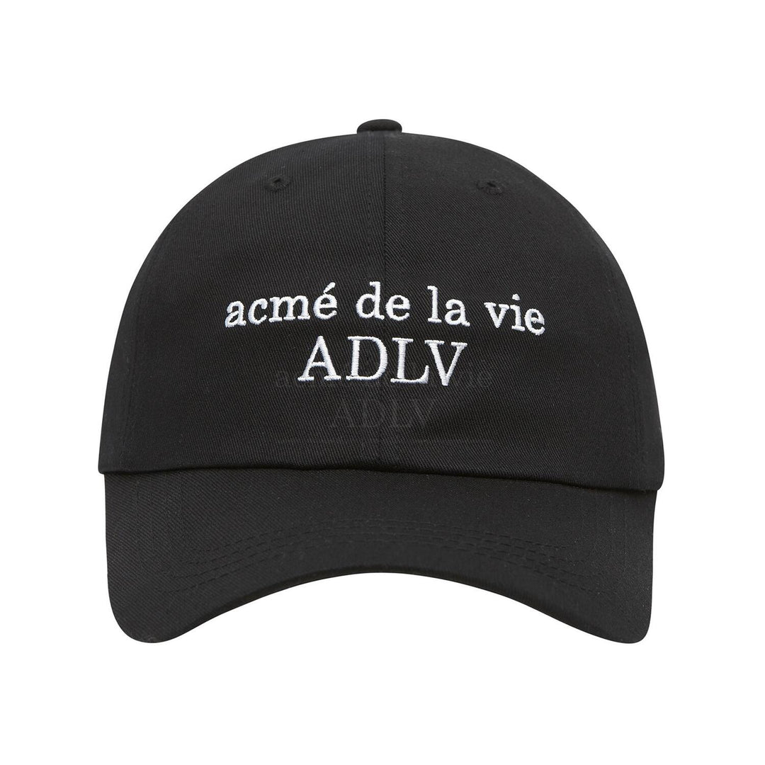 ADLV BASIC BALL CAP BLACK