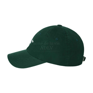 BASIC SMALL LOGO BALL CAP GREEN