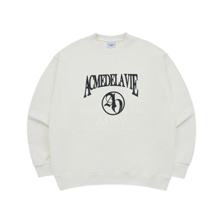 AE LOGO SYMBOL SWEATSHIRT CREAM