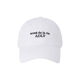 BASIC SMALL LOGO BALL CAP WHITE