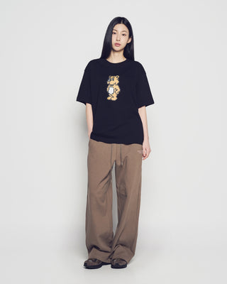 WOMAN STANDARD LONG PANTS COCOA