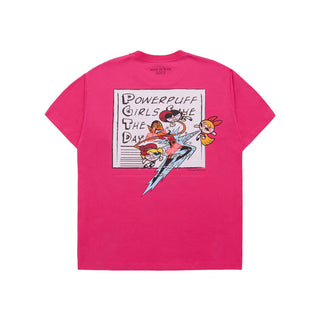 The Powerpuff Girls x acmedelavie save the day t-shirts PINK