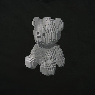 BLOCK BEAR SHORT SLEEVE T-SHIRT BLACK