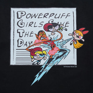 The Powerpuff Girls x acmedelavie save the day t-shirts BLACK