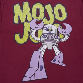 The Powerpuff Girls x acmedelavie Mojo Jojo artwork t-shirts WINE